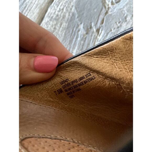 Sofft 7.5M Black Leather Mules - Picture 7 of 7